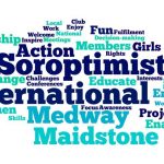 Soroptimist word cloud